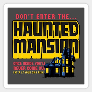 Haunted Mansion Haunted House Halloween Spooky Season Sticker